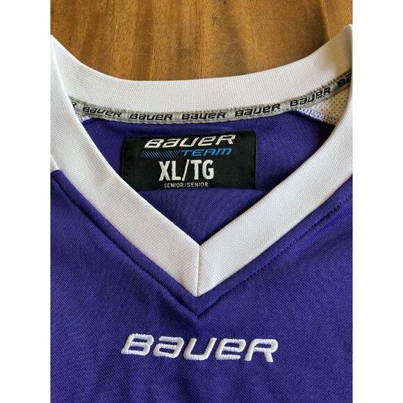 Dodgeball Globo Gym Purple Cobras Men’s Bauer Jersey Size XL - Picture 4 of 14